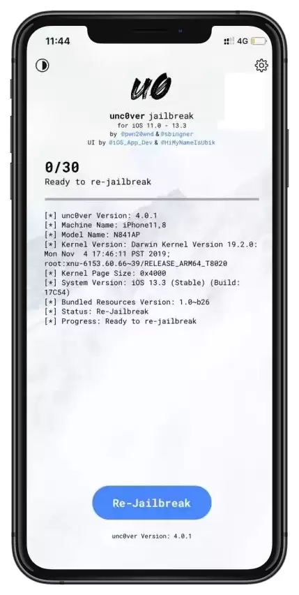 最新版 unc0ver 越狱 Bug 太多,教你快速回到未越狱状态 最新版 unc0ver 越狱 Bug 太多,教你快速回到未越狱状态
