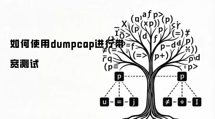 如何使用dumpcap进行带宽测试