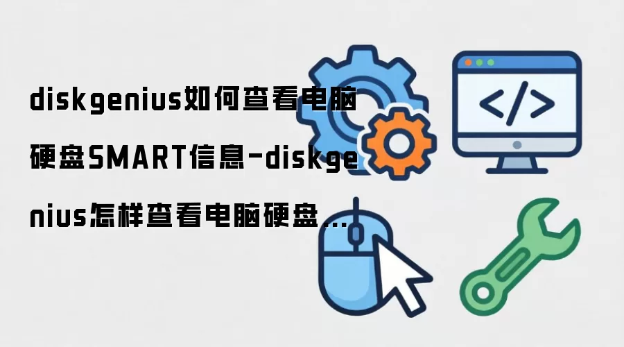 diskgenius如何查看电脑硬盘SMART信息-diskgenius怎样查看电脑硬盘SMART信息