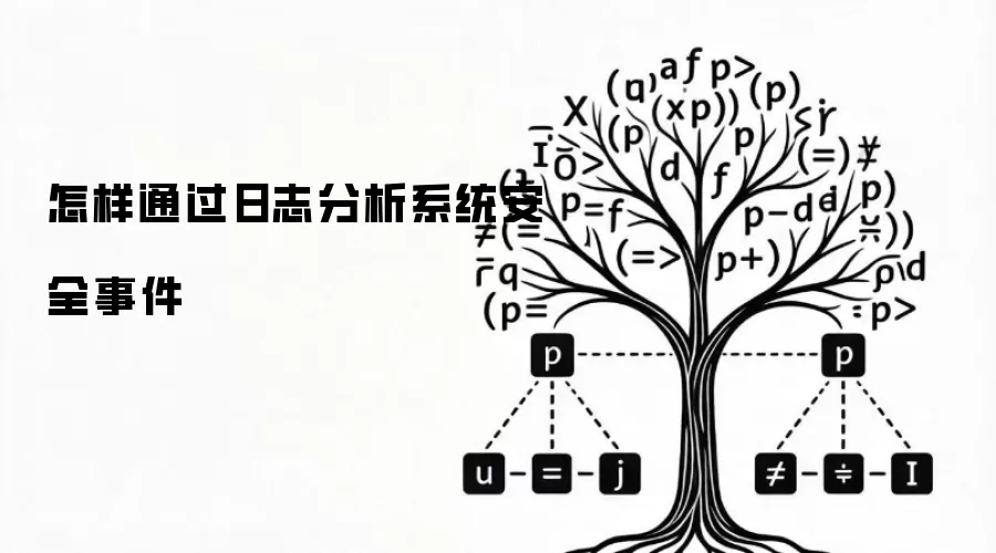 怎样通过日志分析系统安全事件