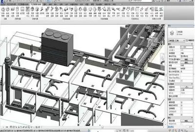 天正暖通三维模型如何查看-天正暖通2D平面转3D渲染操作技巧