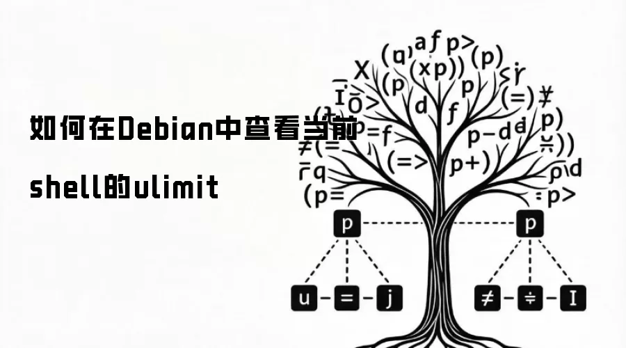 如何在Debian中查看当前shell的ulimit