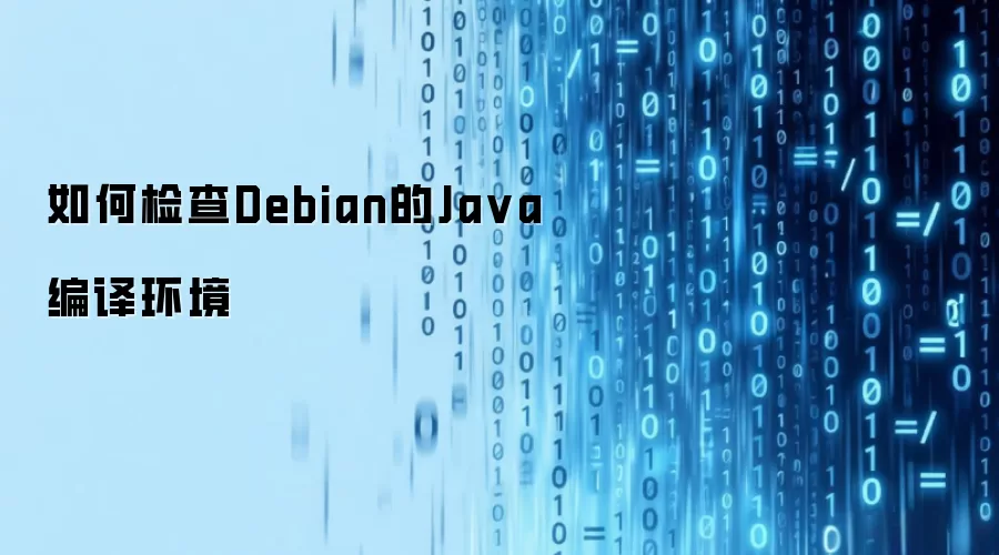 如何检查Debian的Ja va编译环境