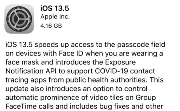 iOS 13.5 GM版已到,iOS 13.5 正式版还远吗? iOS 13.5 GM版已到,iOS 13.5 正式版还远吗?