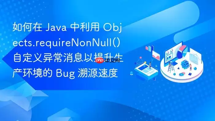 如何在 Ja va 中利用 Objects.requireNonNull() 自定义异常消息以提升生产环境的 Bug 溯源速度