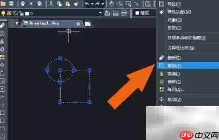 中望CAD2020图形缩放技巧