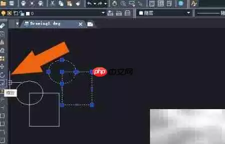 中望CAD2020图形缩放技巧