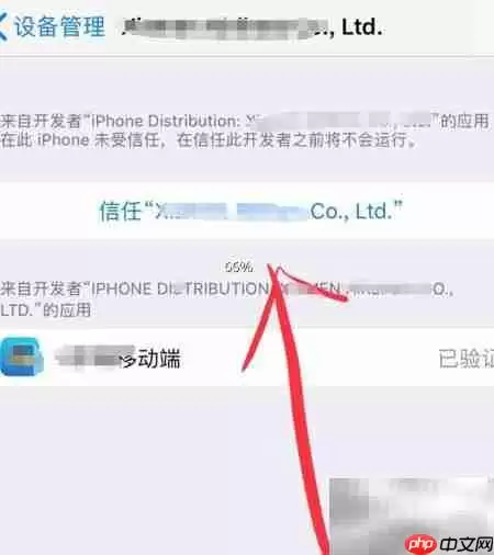 iPhone应用打不开?信任开发者