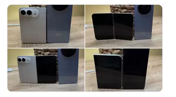 9月发布！苹果首款折叠手机iPhone Ultra白色版机模亮相：折痕明显
