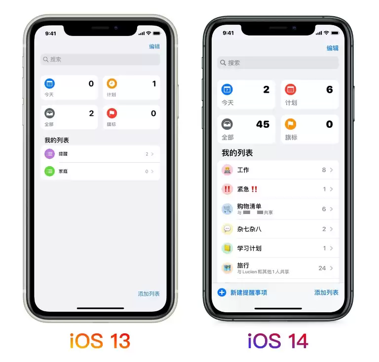 iOS 14 提醒事项 App使用方法教程