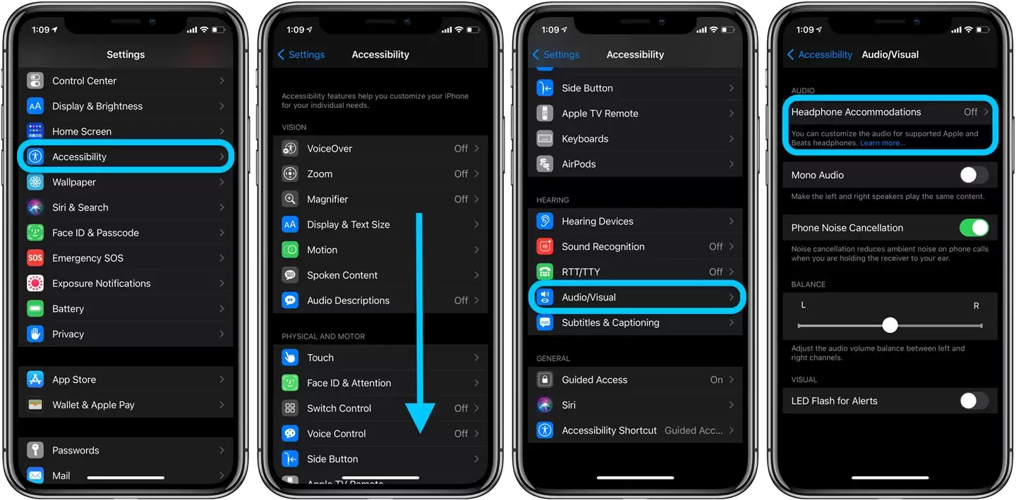 iOS 14 中,如何通过 “耳机调节”调整适宜音色? iOS 14 中,如何通过 “耳机调节”调整适宜音色?