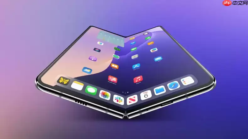 iPhone折叠屏手机如何调整屏幕比例更舒适