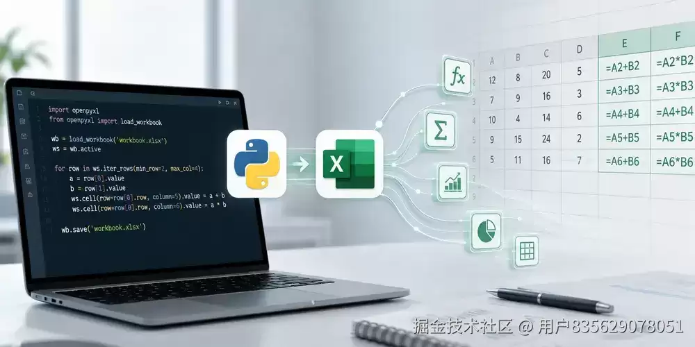使用 Python 自动化 Excel 公式和函数：完整指南