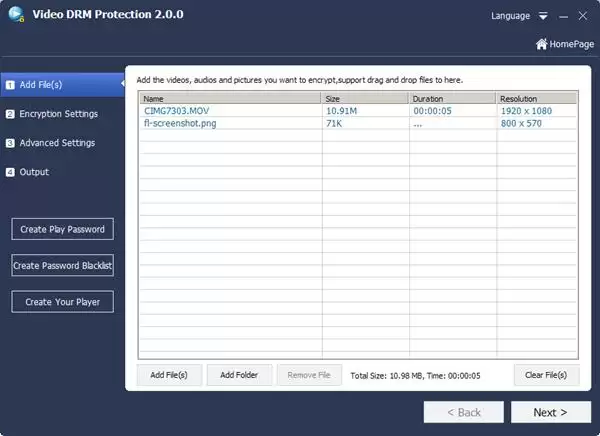 Gilisoft Video DRM Pro如何加密视频
