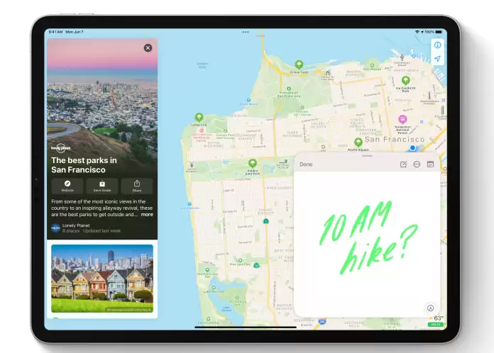 iPadOS 15 实用功能:在任意界面中调用“快速备忘录” iPadOS 15 实用功能:在任意界面中调用“快速备忘录”