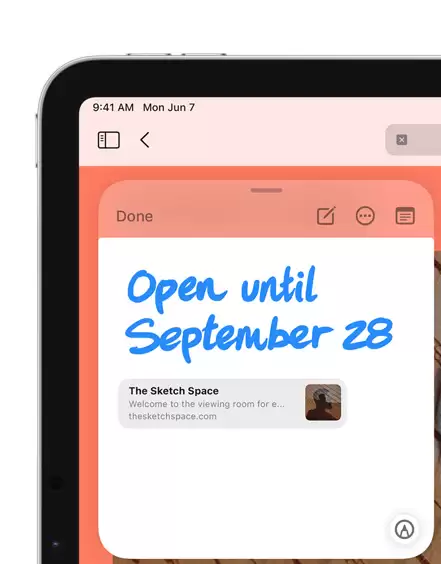 iPadOS 15 实用功能:在任意界面中调用“快速备忘录” iPadOS 15 实用功能:在任意界面中调用“快速备忘录”