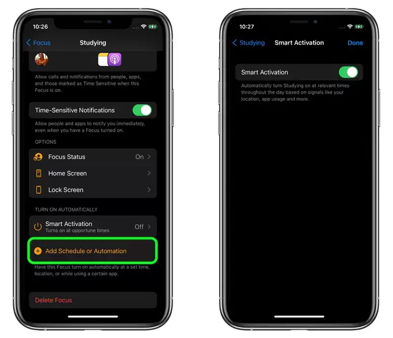 iOS 15 新功能:在有需要时智能激活“专注模式” iOS 15 新功能:在有需要时智能激活“专注模式”