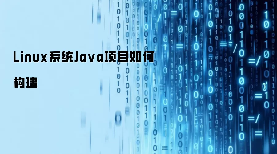 Linux系统Ja va项目如何构建