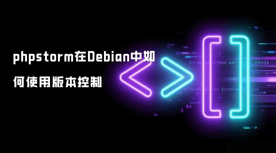 phpstorm在Debian中如何使用版本控制