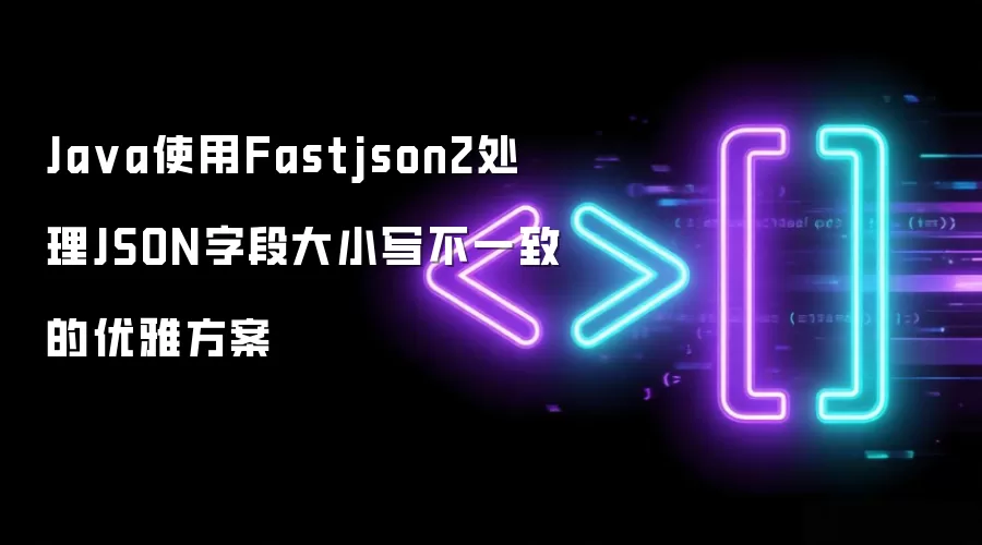 Java使用Fastjson2处理JSON字段大小写不一致的优雅方案