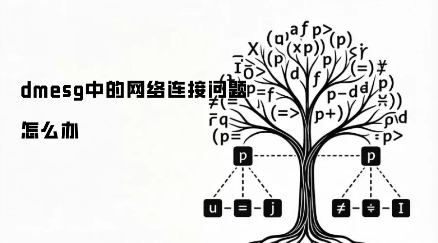 dmesg中的网络连接问题怎么办
