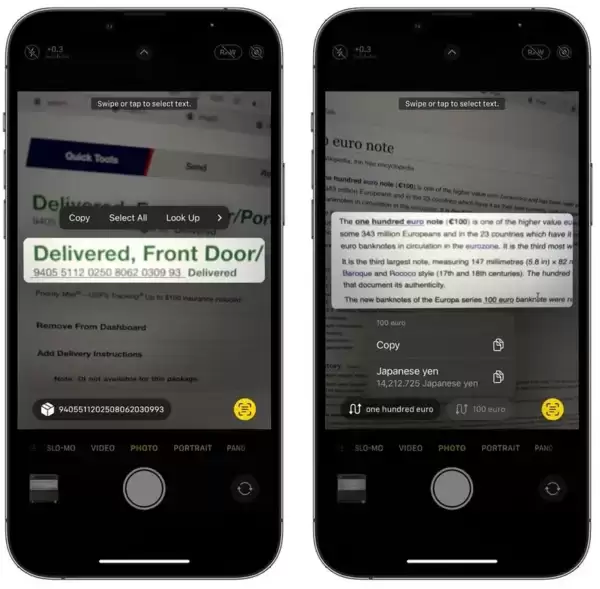 iOS16相机中的实时翻译功能怎么用?