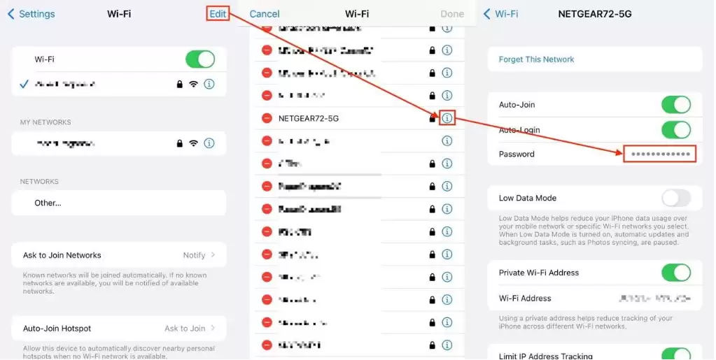 如何在 iOS 16 中查看旧网络的 Wi-Fi 密码? 如何在 iOS 16 中查看旧网络的 Wi-Fi 密码?