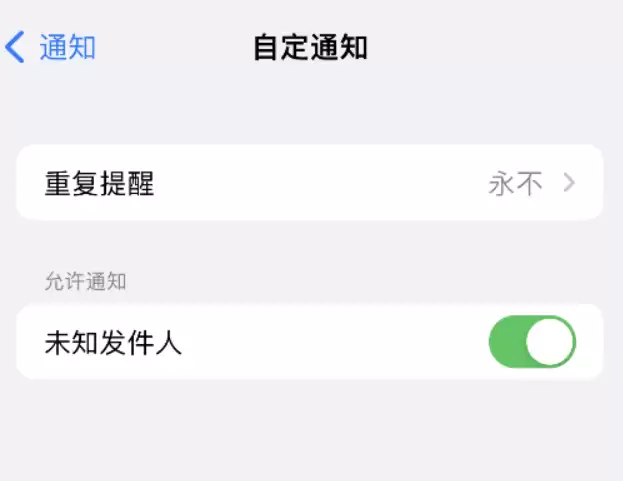 iPhone 14 机型如何设置信息重复提醒？