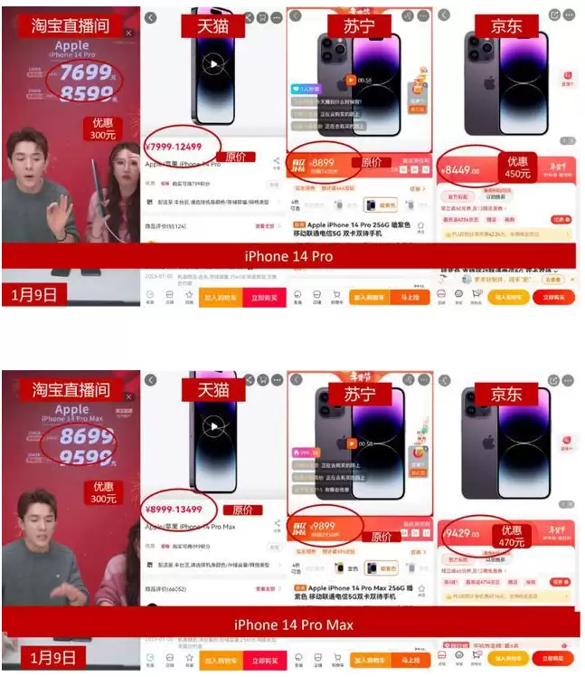 直播间的iPhone 14 Pro有多便宜?可以买吗? 直播间的iPhone 14 Pro有多便宜?可以买吗?