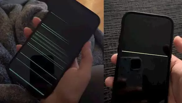 iPhone 14 Pro 屏幕有细横线怎么办? iPhone 14 Pro 屏幕有细横线怎么办?