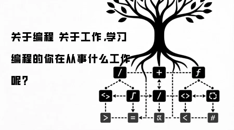 关于编程 关于工作，学习编程的你在从事什么工作呢？