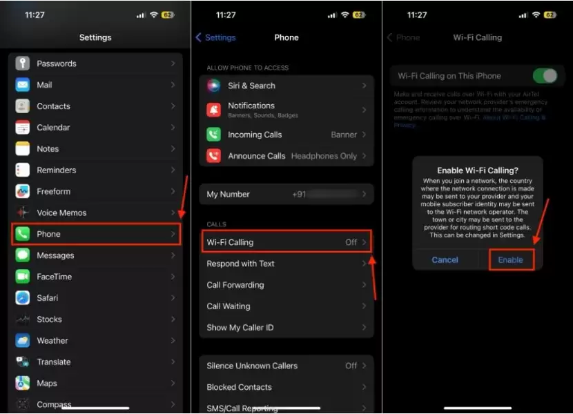 苹果iPhone 15如何打开Wi-Fi通话? 苹果iPhone 15如何打开Wi-Fi通话?