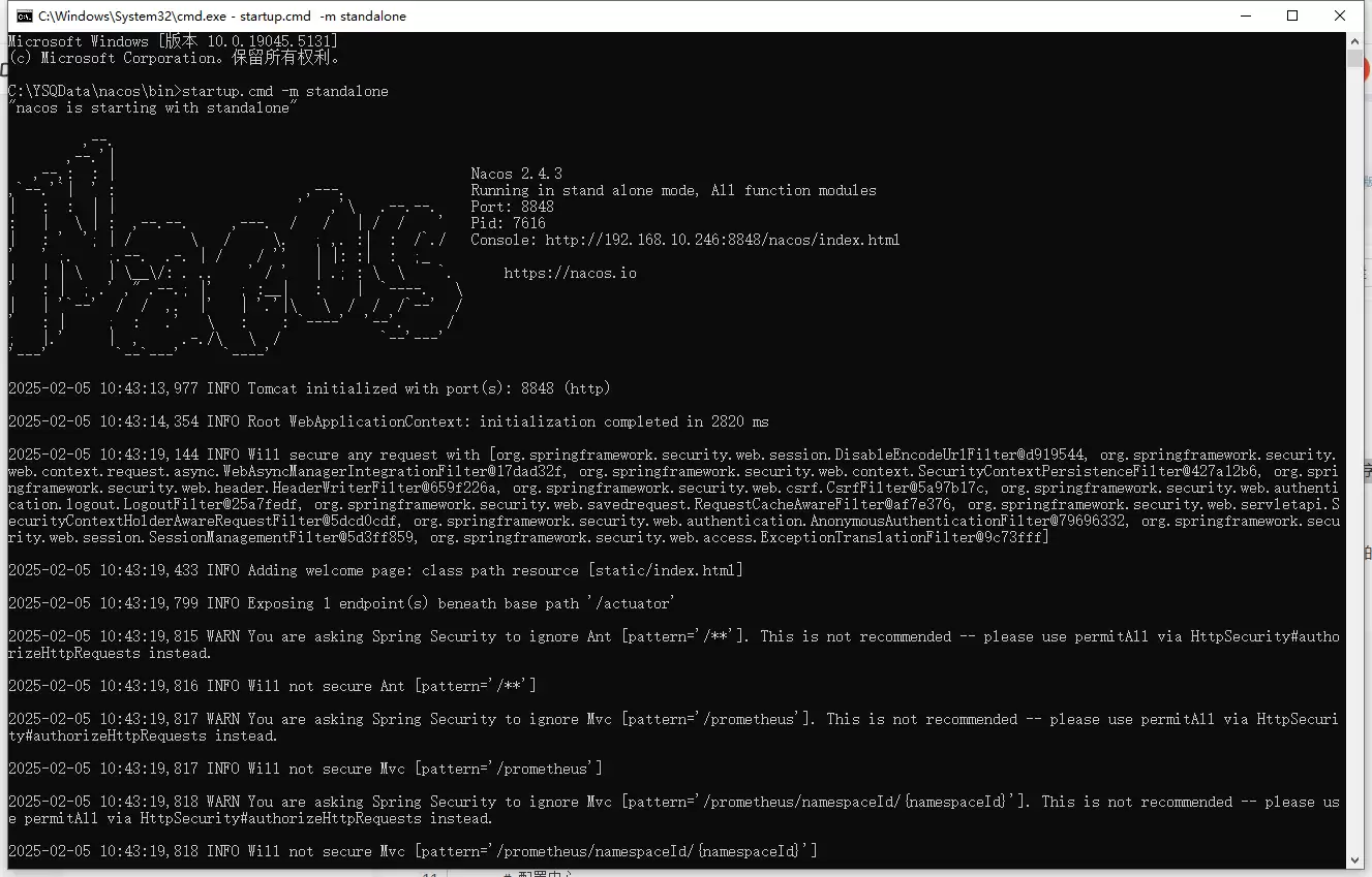 .net core如何使用Nacos注册中心