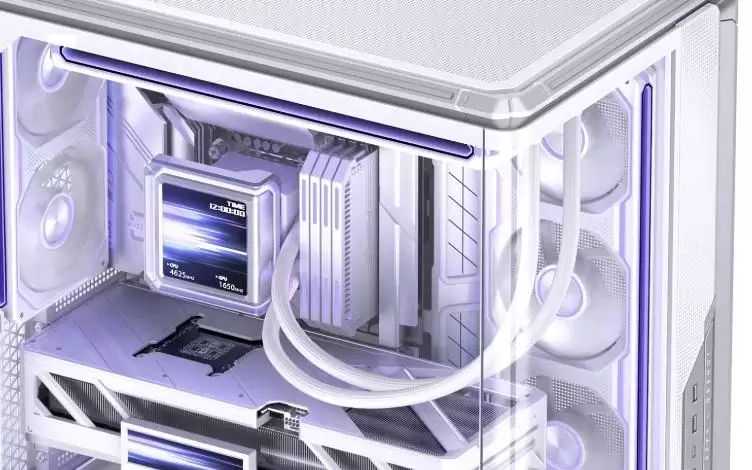 乔思伯推出X400CG海景房机箱:兼容背插主板,699元