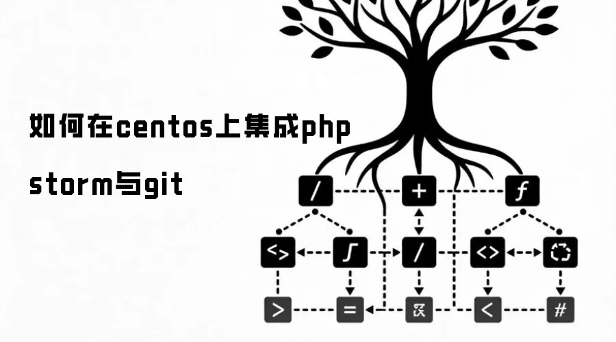 如何在centos上集成phpstorm与git