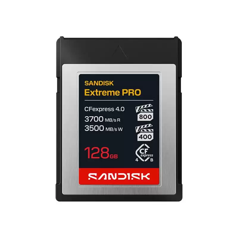 闪迪推出至尊超极速 CFexpress 4.0 TypeB 存储卡：读速达 3700MB/s、提供 128G-4T 容量，3499 元起