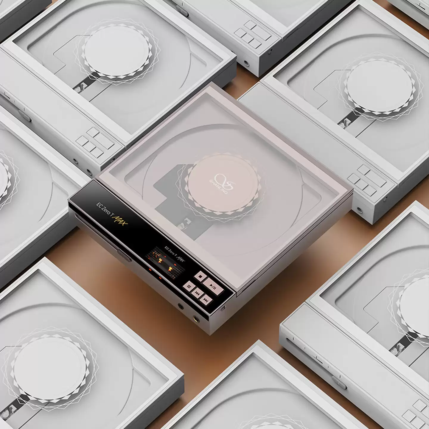 山灵 EC Zero T MAX 便携式 CD 机 18 日 0 点开售：1300mW@32Ω 输出功率，3598 元