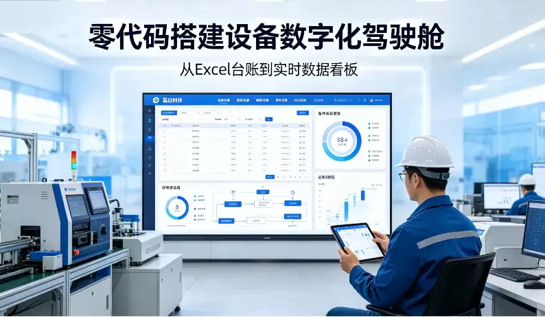 零成本替代 200 万专业管理系统,三利谱依托飞书多维表格搭建集团设备数字化驾驶舱