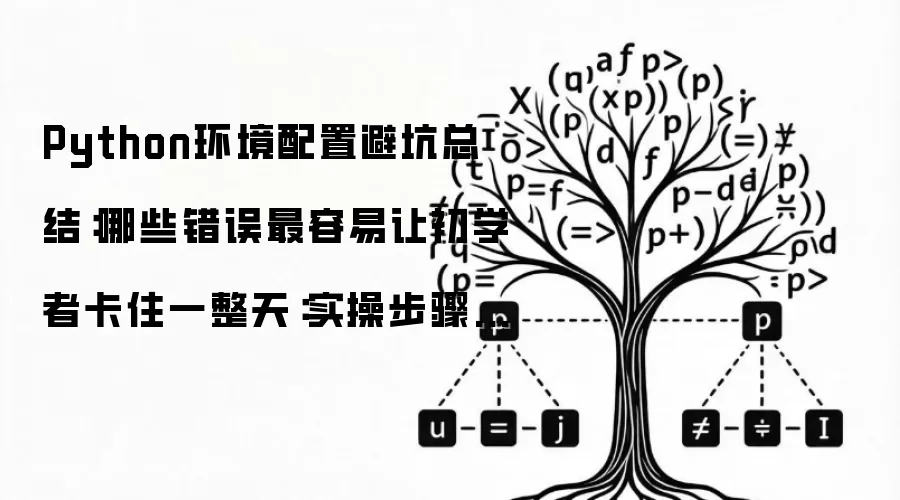 Python环境配置避坑总结:哪些错误最容易让初学者卡住一整天:实操步骤和避坑重点有哪些