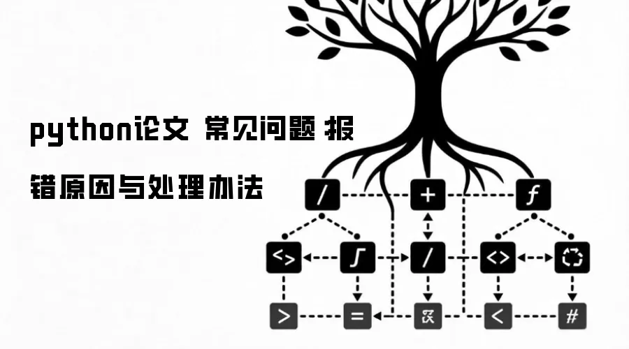 python论文 常见问题：报错原因与处理办法