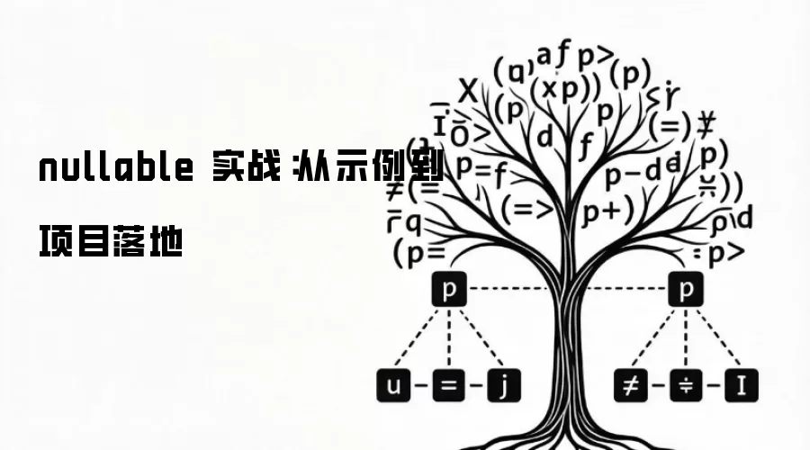 nullable 实战：从示例到项目落地