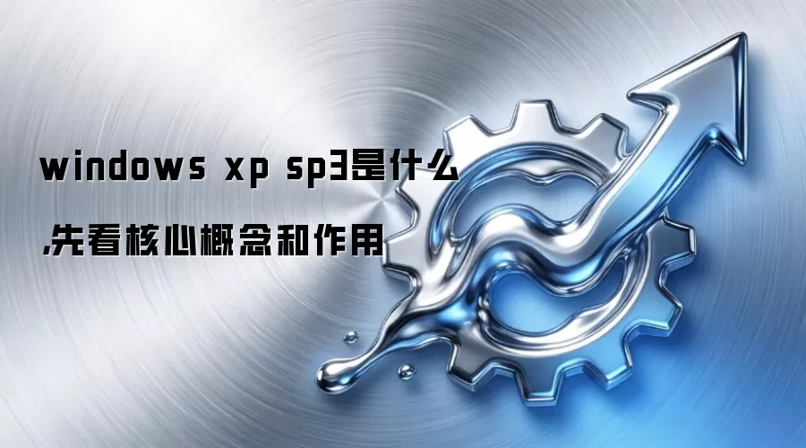 windows xp sp3是什么,先看核心概念和作用