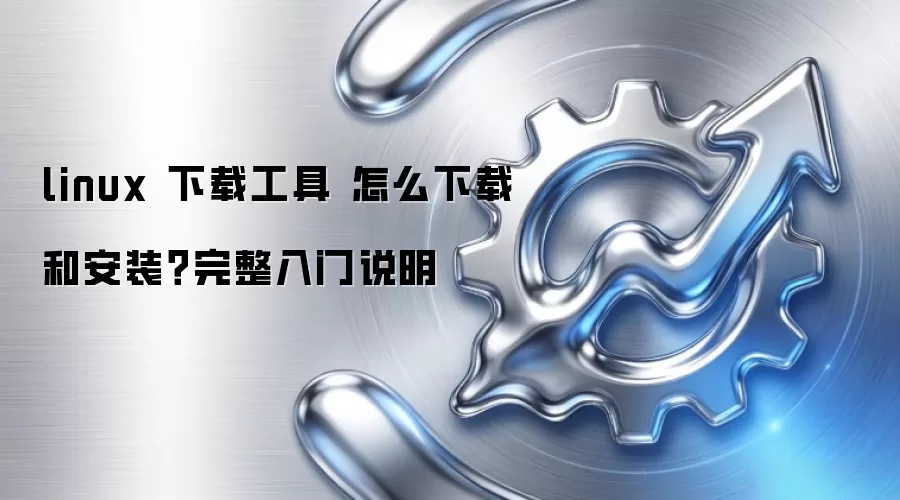 linux 下载工具 怎么下载和安装?完整入门说明