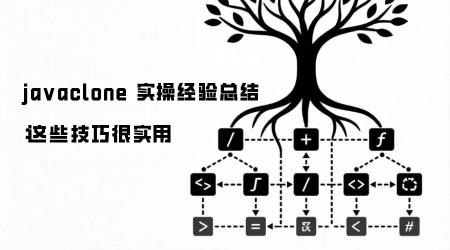 javaclone 实操经验总结：这些技巧很实用