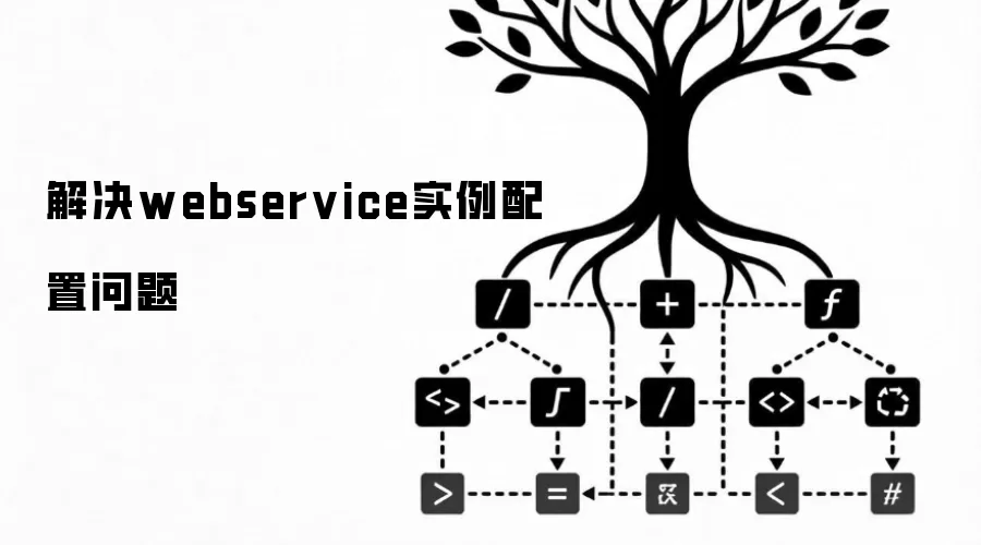 解决webservice实例配置问题