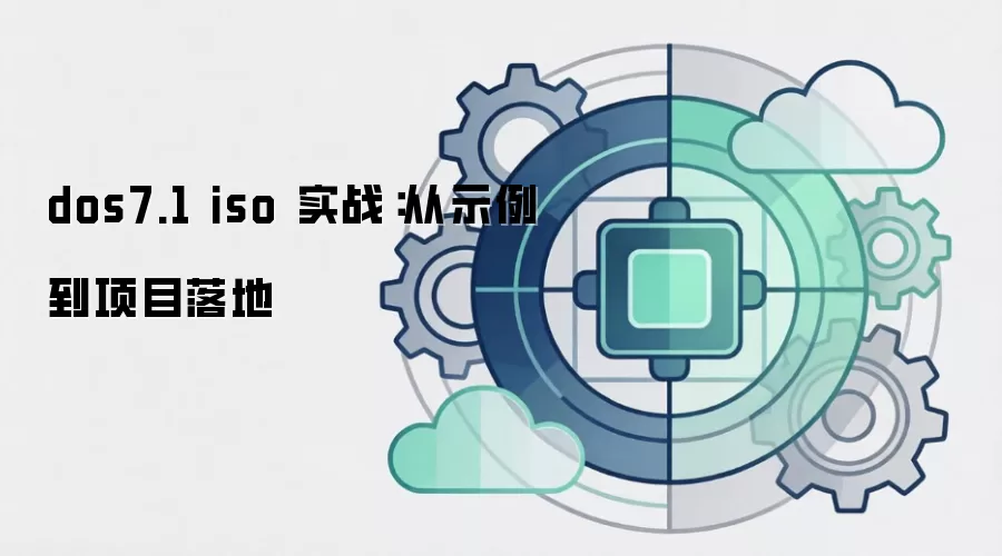 dos7.1 iso 实战:从示例到项目落地