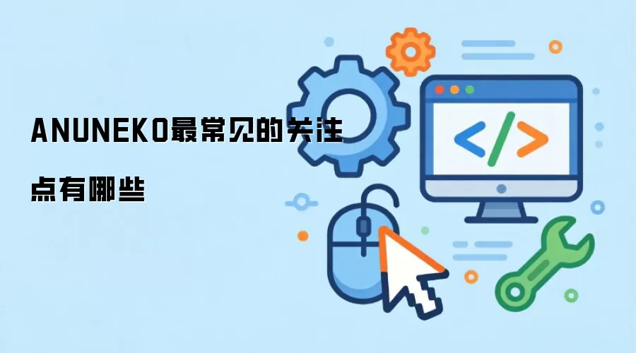 ANUNEKO最常见的关注点有哪些