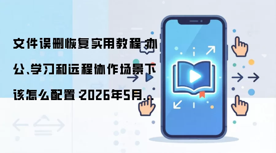 文件误删恢复实用教程:办公、学习和远程协作场景下该怎么配置:2026年5月还有哪些新变化值得关注