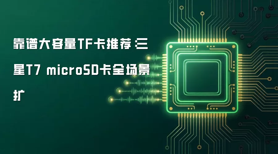 靠谱大容量TF卡推荐:三星T7 microSD卡全场景扩