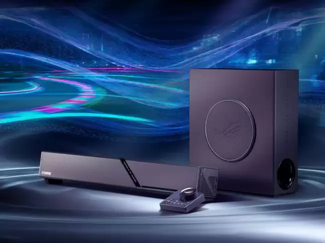 华硕 ROG 推出首款 Gjallar 音箱2.1.2 声道 支持杜比全景声